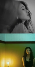白鹿复古气质，柔美妩媚暖色调楼宇间写真图集
