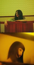 白鹿复古气质，柔美妩媚暖色调楼宇间写真图集