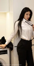 飒爽帅气的女机长，大长腿气质女生姝姝妹妹气质动人制服装室内写真图集