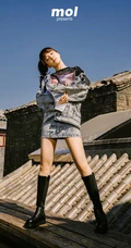 北京里的胡同女孩，王鹤润俏皮可爱胡同写真图片