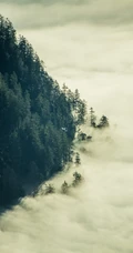 美丽的大自然云海山脉风景高清手机壁纸