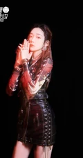 硬糖少女303全体女生成员光与影的交杂优雅万千酷黑宣传写真美照