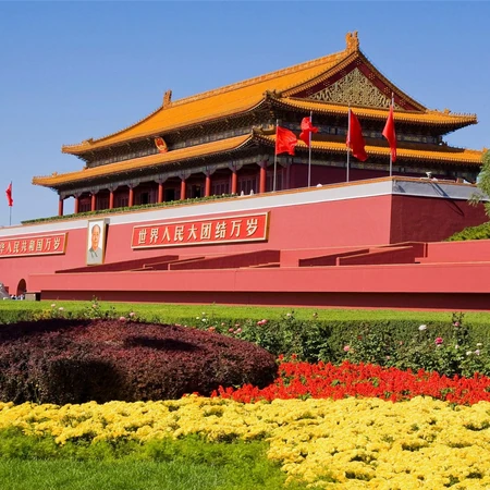 北京天安门城门，城楼高清图片