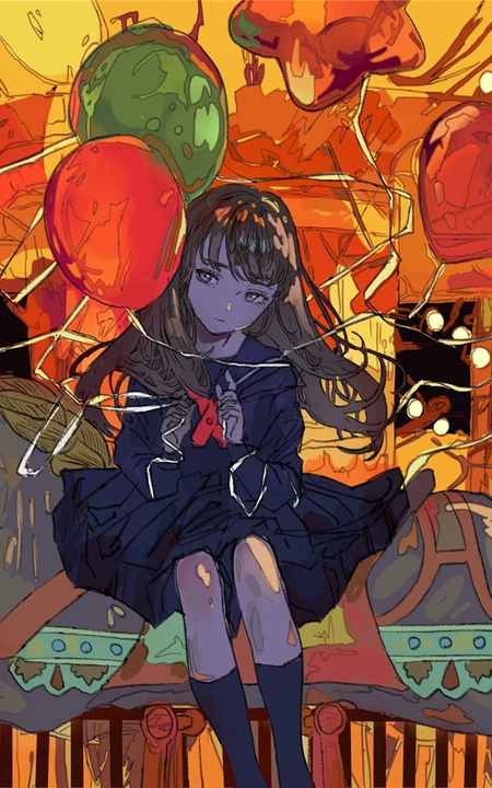 &ldquo;豆蔻年华&rdquo;，女子最美好的时期，青春，激情，内心丰富的动漫少女图集