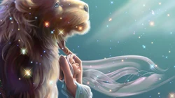 梦幻炫丽的星座插画桌面壁纸