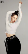 金晨最新《时装LOFFICIEL》十一月刊杂志写真，多套服饰诠释&ldquo;姐姐&rdquo;魅力