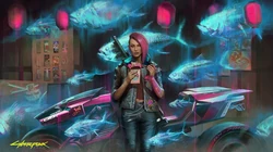 游戏&ldquo;赛博朋克2077&rdquo;全角色超清海报桌面壁纸图片