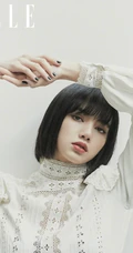 Lisa气质露背装，清爽休闲装时尚穿搭登杂志优雅写真美照