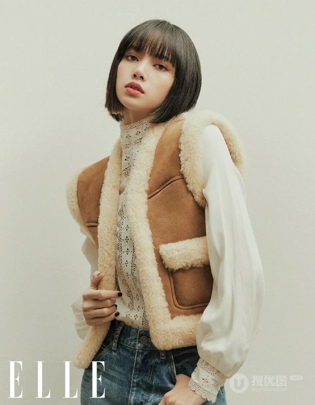 Lisa气质露背装，清爽休闲装时尚穿搭登杂志优雅写真美照