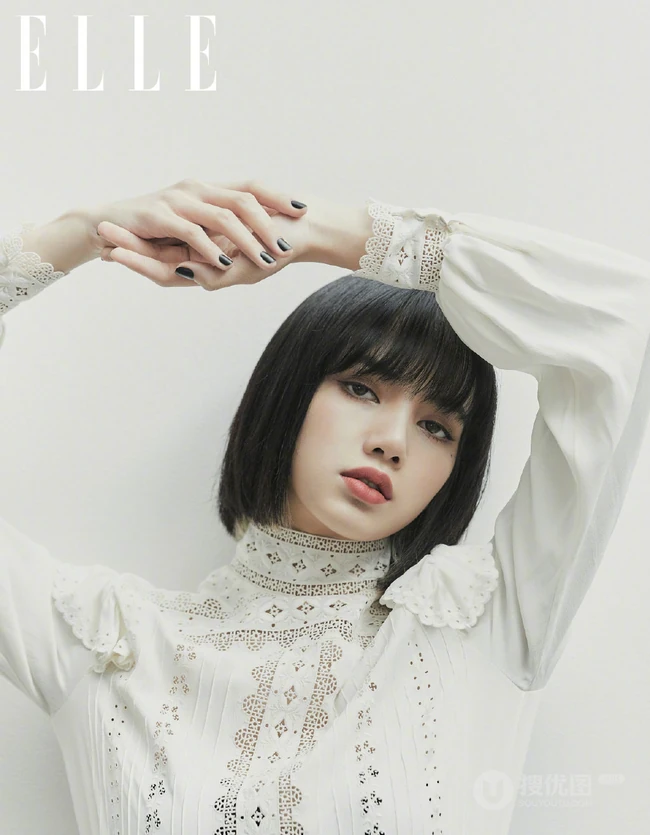 Lisa气质露背装，清爽休闲装时尚穿搭登杂志优雅写真美照