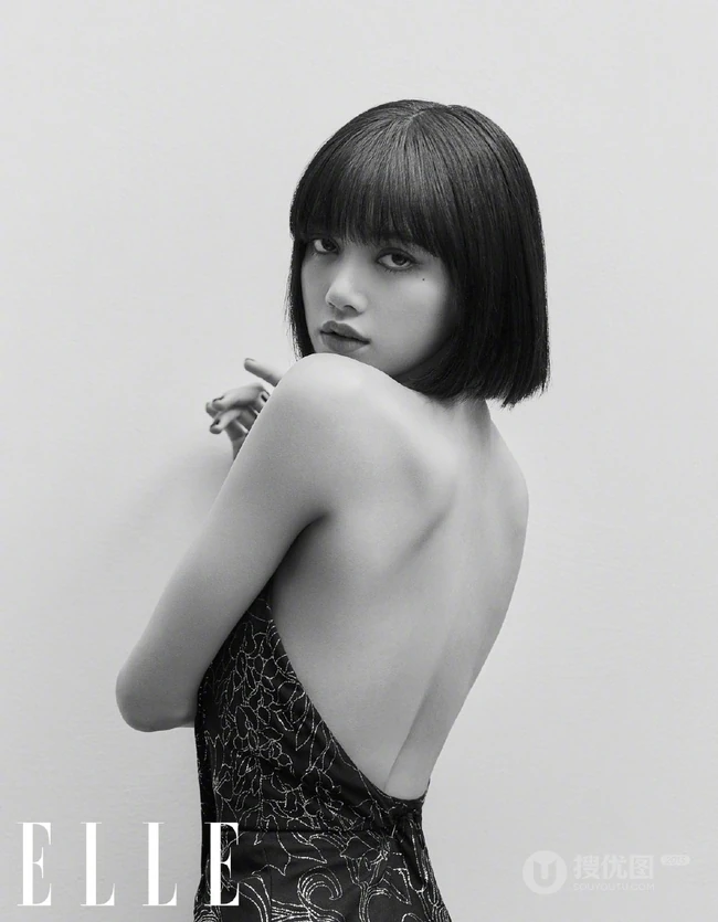 Lisa气质露背装，清爽休闲装时尚穿搭登杂志优雅写真美照