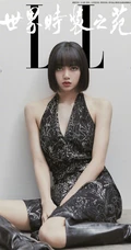 Lisa气质露背装，清爽休闲装时尚穿搭登杂志优雅写真美照
