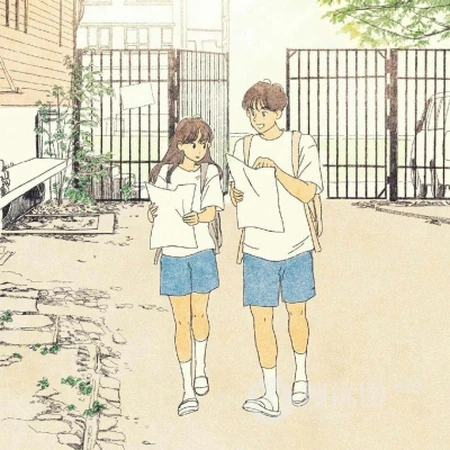 温暖的感觉，怀旧的色彩，小清新8090年代怀旧街头风插画手绘QQ头像图片
