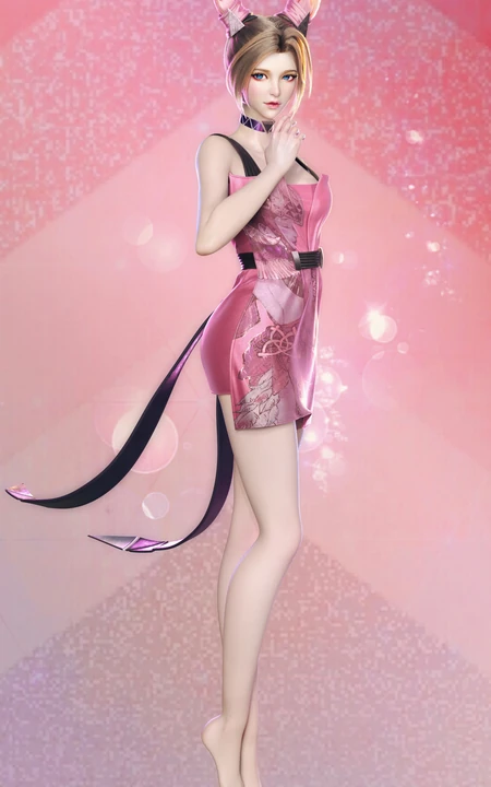 性感好看的动漫狐狸女郎美女高清手机壁纸