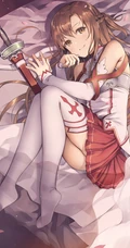 绑着公主头发型的精美二次元漂亮小姐姐超高清插画图片（杂图集）