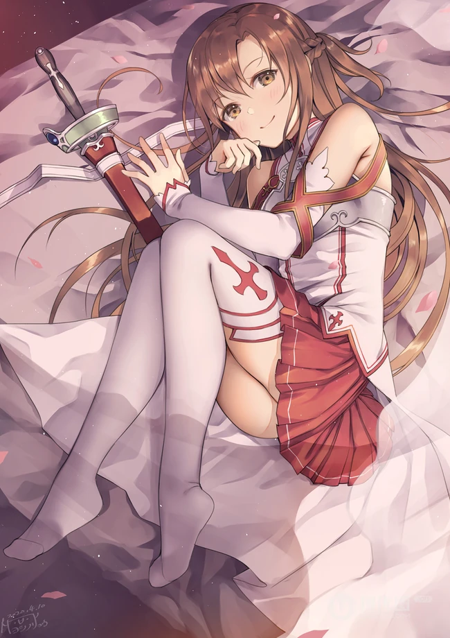 绑着公主头发型的精美二次元漂亮小姐姐超高清插画图片（杂图集）