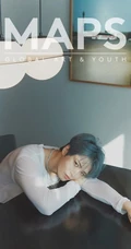 金在中帅气个性染色发型显匀称身形肌肉居家写真照片