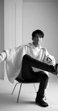 陕西帅哥李泽锋秋装写真登杂志俊朗有型图片
