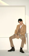 陕西帅哥李泽锋秋装写真登杂志俊朗有型图片