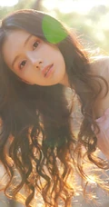 户外山间溪曝光现的高颜值清纯粉衣公主裙女生小姐姐森系写真集