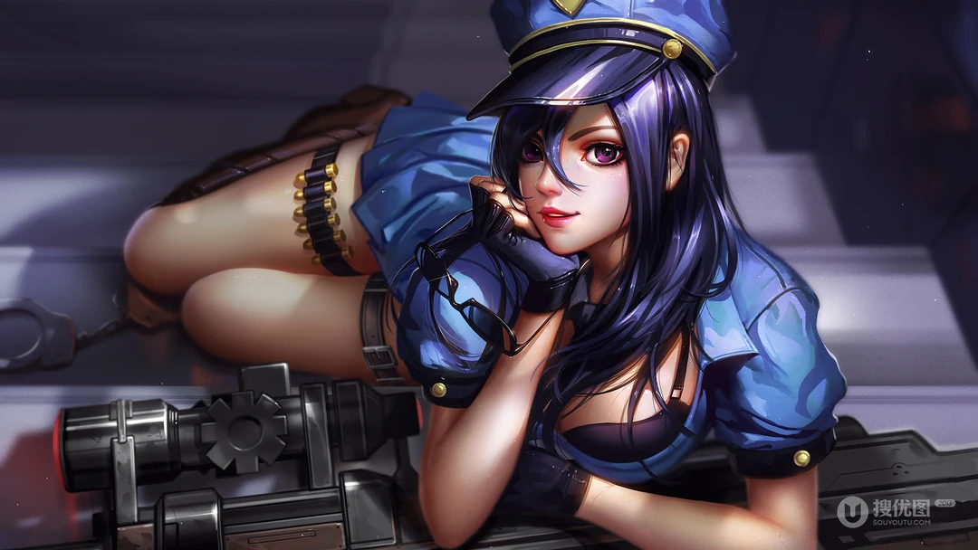英雄联盟lol女性类性感，可爱，酷美高清桌面动漫人物壁纸图片集
