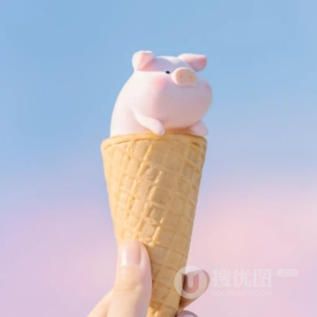 适合女生萌萌哒超可爱粉色小猪猪高清微距头像图片