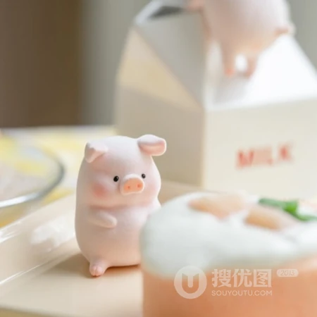 适合女生萌萌哒超可爱粉色小猪猪高清微距头像图片