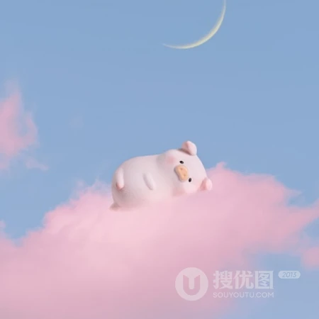 适合女生萌萌哒超可爱粉色小猪猪高清微距头像图片