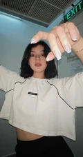齐刘海短发发型混血女生时尚靓丽，青春动感唯美气质生活照片图集