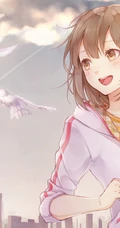 跑步运动中的二次元动漫少女精选好看活力动感图集