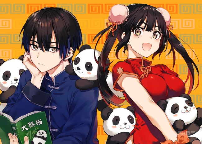 这是双胞胎吗？精美好看的二次元动漫双胞姐妹，兄妹超高清插画图集