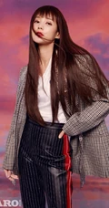 李一桐MadameFigaro中文版杂志写真照，多套冬装服饰诠释时尚女人魅力