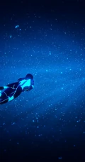 人与空间，星空，科幻科技感十足的创意空间美图