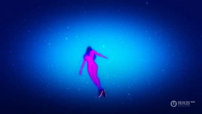 人与空间，星空，科幻科技感十足的创意空间美图