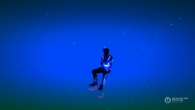 人与空间，星空，科幻科技感十足的创意空间美图