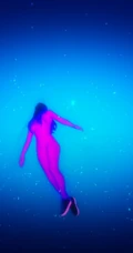 人与空间，星空，科幻科技感十足的创意空间美图