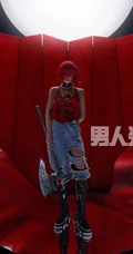 关晓彤个性，炸裂，非主流造型登男人装杂志酷美写真图集