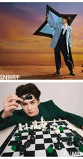 朱正廷ELLEMEN新青年冬季刊封面写真图片