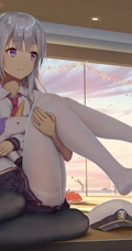 碧蓝航线气质可爱动漫袜装女生精选人物高清插画图集