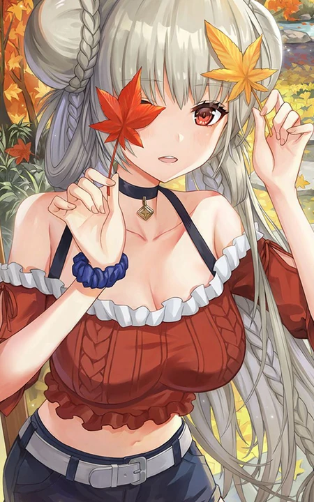 碧蓝航线气质可爱动漫袜装女生精选人物高清插画图集