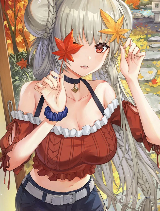 碧蓝航线气质可爱动漫袜装女生精选人物高清插画图集