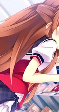 清新淡雅二次元漂亮JK制服，短裙，线条感少女精选插画图片集