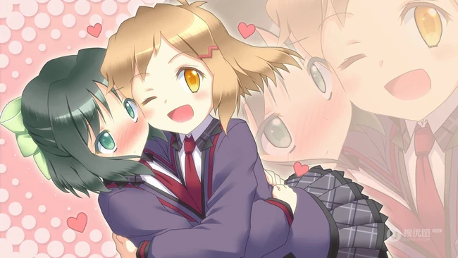 清新淡雅二次元漂亮JK制服，短裙，线条感少女精选插画图片集
