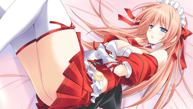 清新淡雅二次元漂亮JK制服，短裙，线条感少女精选插画图片集