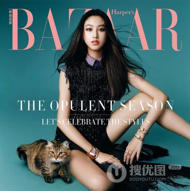 15岁女孩任晴佳最新写真照，长发披肩，身高腿长，靓丽且时尚
