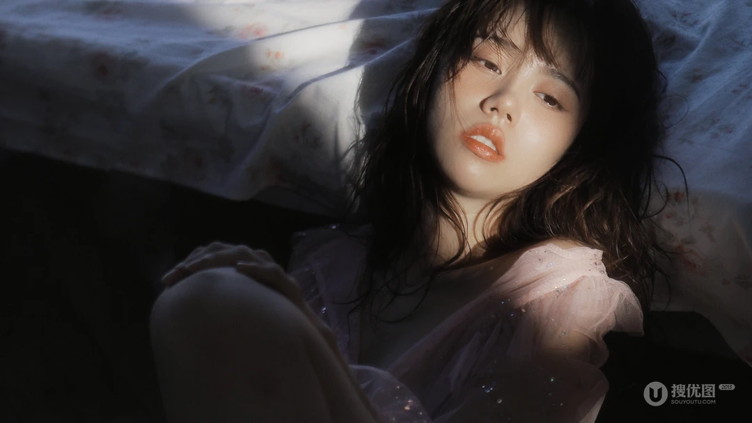 性感 林中精灵 慵懒，林木婷子艺术私房壁纸图片