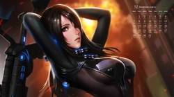 动漫女生，少女插画壁纸，2020年12月动漫女生主题插画高清壁纸图片