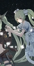 初音未来图片，二次元动漫人物初音未来高清唯美创意插画壁纸图片
