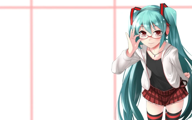 初音未来图片，二次元动漫人物初音未来高清唯美创意插画壁纸图片