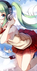 初音未来图片，二次元动漫人物初音未来高清唯美创意插画壁纸图片